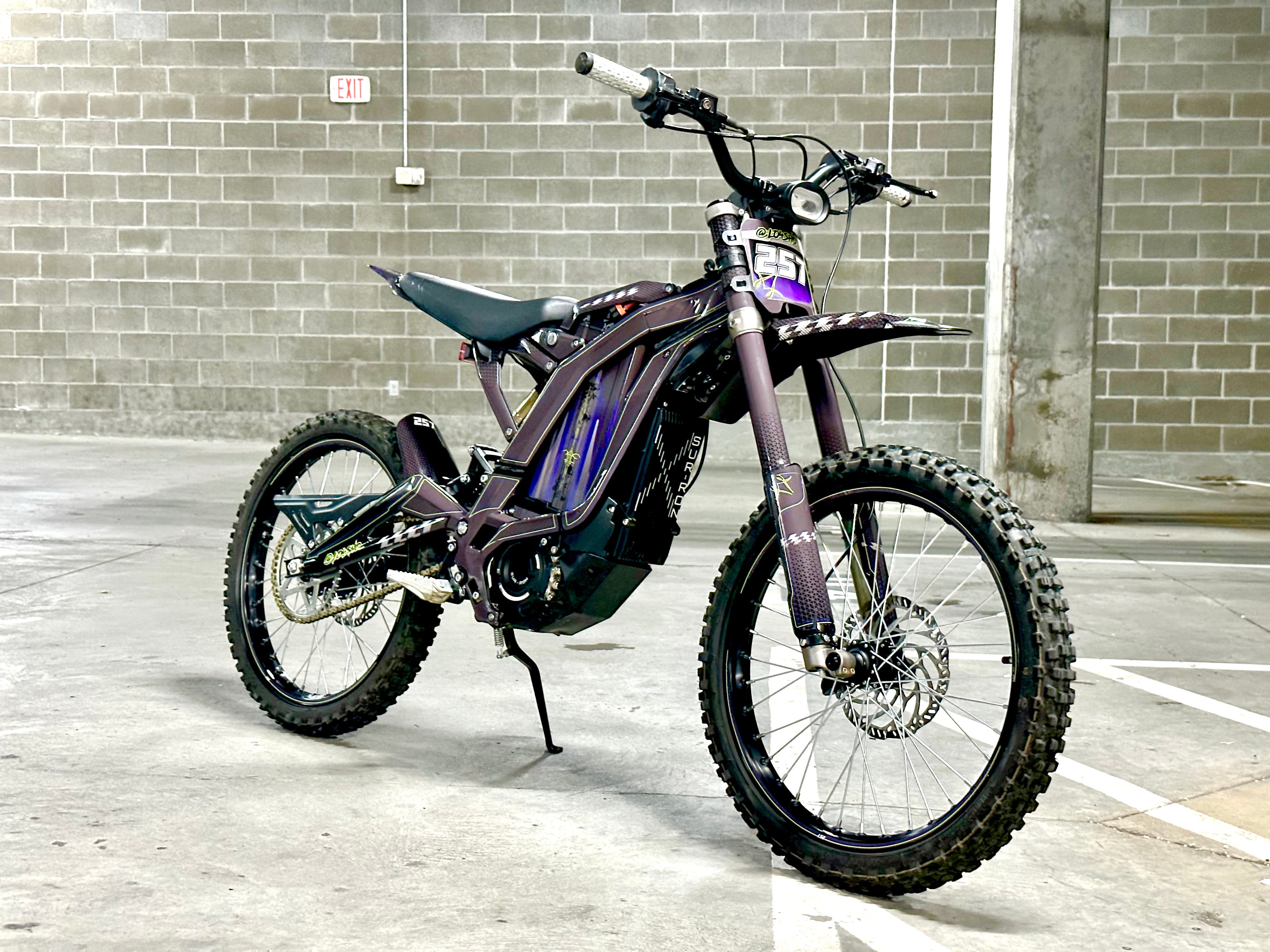 New Look Kungfu Graphcs Custom Decal Kt For Sur-Ron Segway