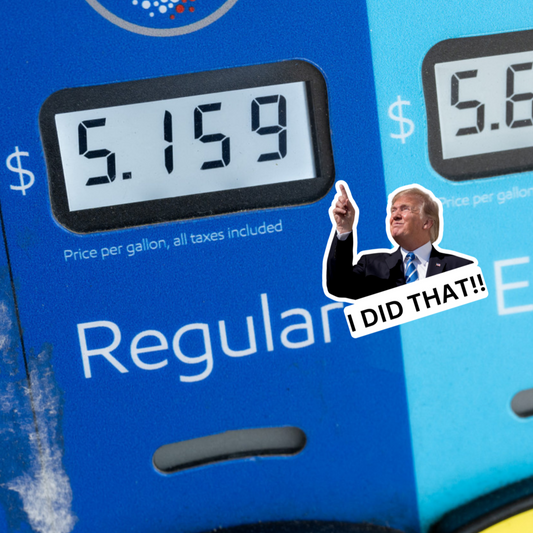 I Did That Trump Sticker | Pointing Sticker | Vinyl Sticker | Water Resistant | Anti Trump | Meme Sticker | Fdt