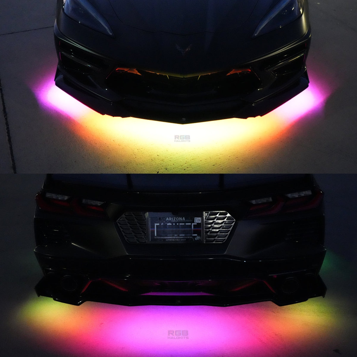 Flow Series LED Underglow Lighting Kit 3.0 | By RGB Halo Kits | For Cars, Trucks, SUVs and Off-Road Builds