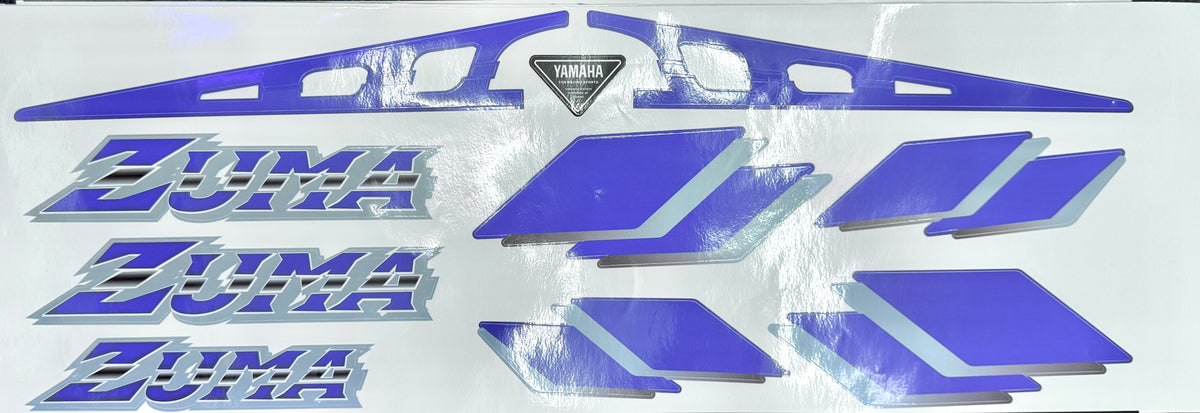 2001 Yamaha Zuma Factory Color Decal with rear Graphic | For Yamaha Zuma, Riva, Prebug and BWS