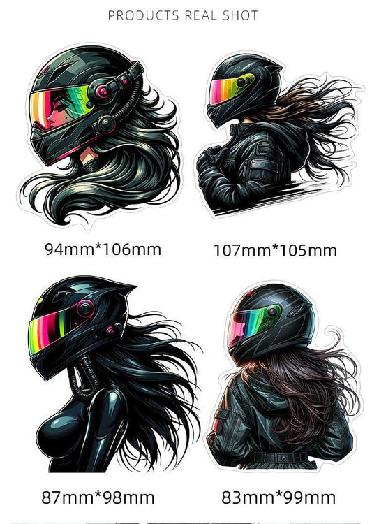 Unparalleled™ Dark Lady Knight Sticker