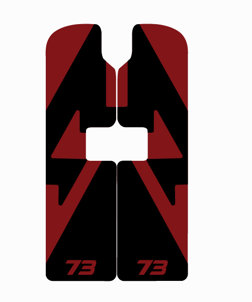 Adventure style decal fork protector For Super 73 R / Rx / (New S2 Adventure)