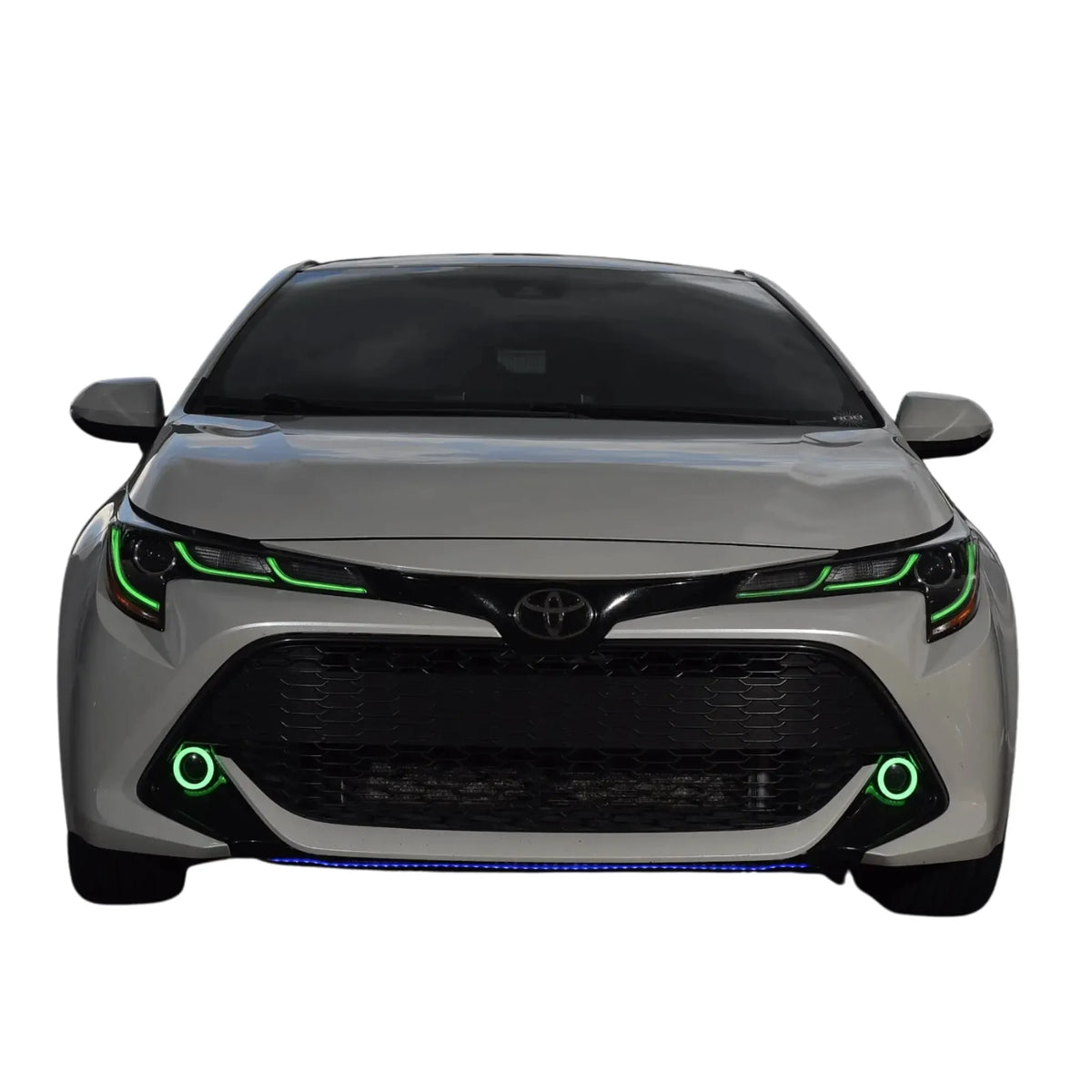 2019-2022 Toyota Corolla RGBW Multicolor DRL Boards | By RGB Halo Kits | For Hatchback and Sedan