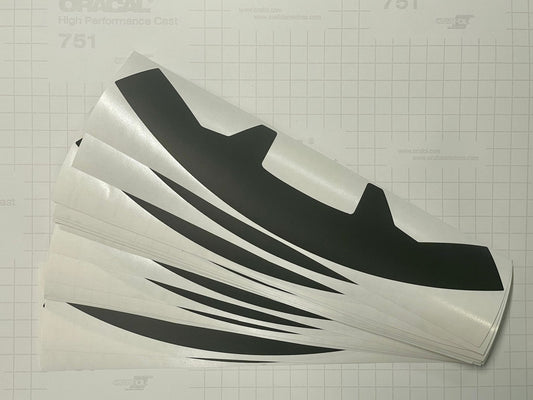 Premium Cast Vinyl Decals for 2025+ 4Runner TRD Off Road Wheels x4