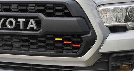 Premium Cast Vinyl Heritage Decals for 2017-2023 Tacoma TRD PRO Grille