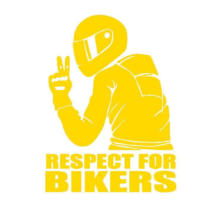 Respect Bikers Stickers