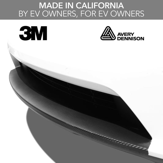 Front Lower Lip Wrap | Tesla Model X 2021-2026 - Chin Spoiler Vinyl Cover