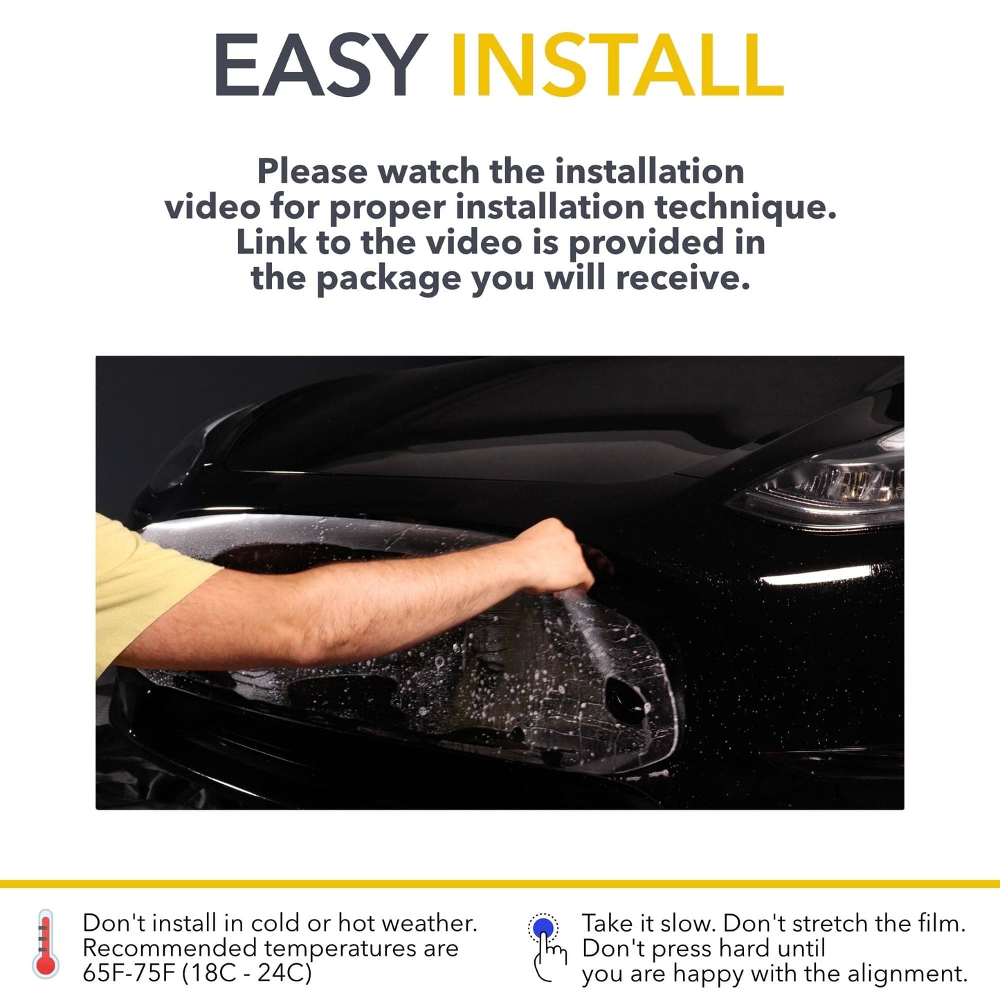 Bumper PPF | Paint Protection Film for Tesla Model Y 2019-2025