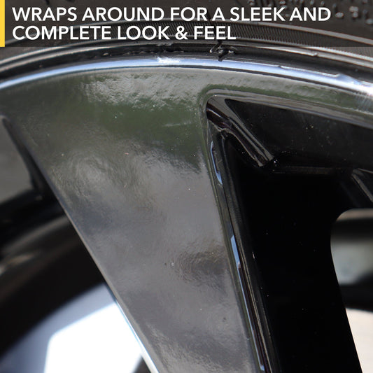 19" Wheel Vinyl Wraps | Ford Mustang Mach-E 19" Default - Spokes Chrome Delete