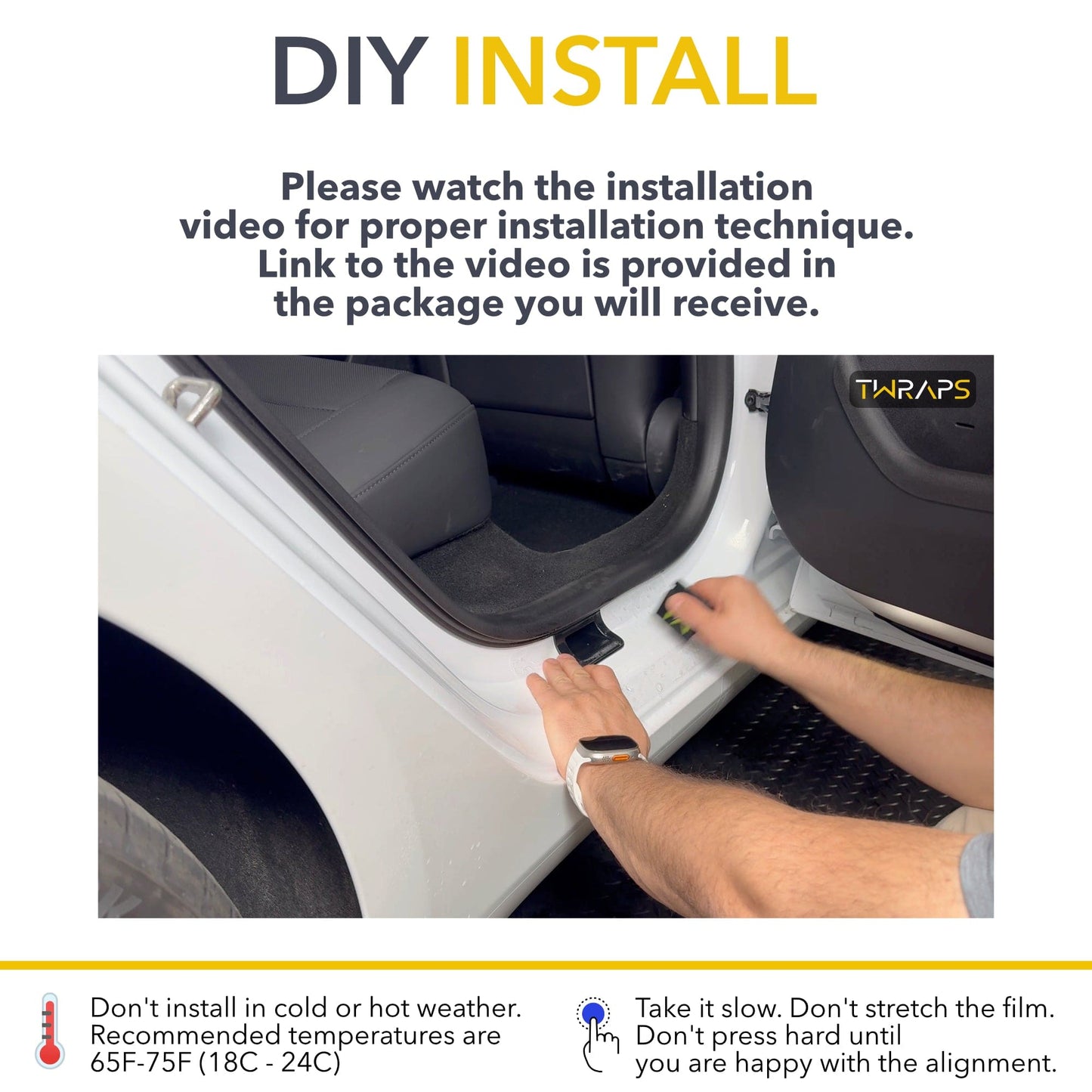 Door Sills & Entries PPF | Tesla Model 3 Highland - Paint Protection Film Shield