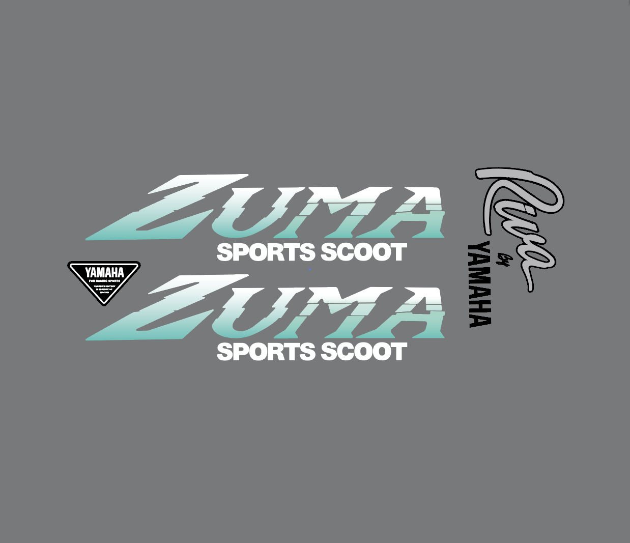 Yamaha Zuma Riva Decal 89-01 Original style | Prebug