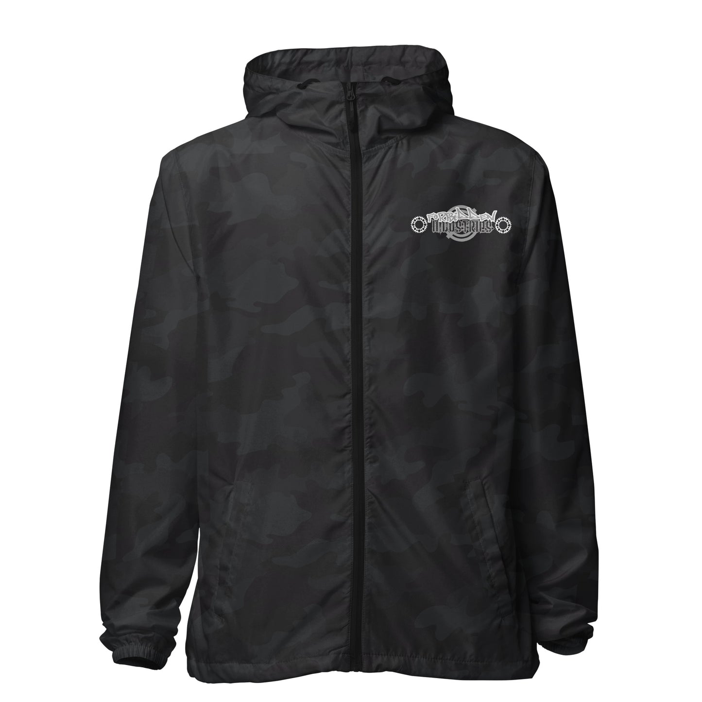 Streets for life Unisex lightweight zip up windbreaker