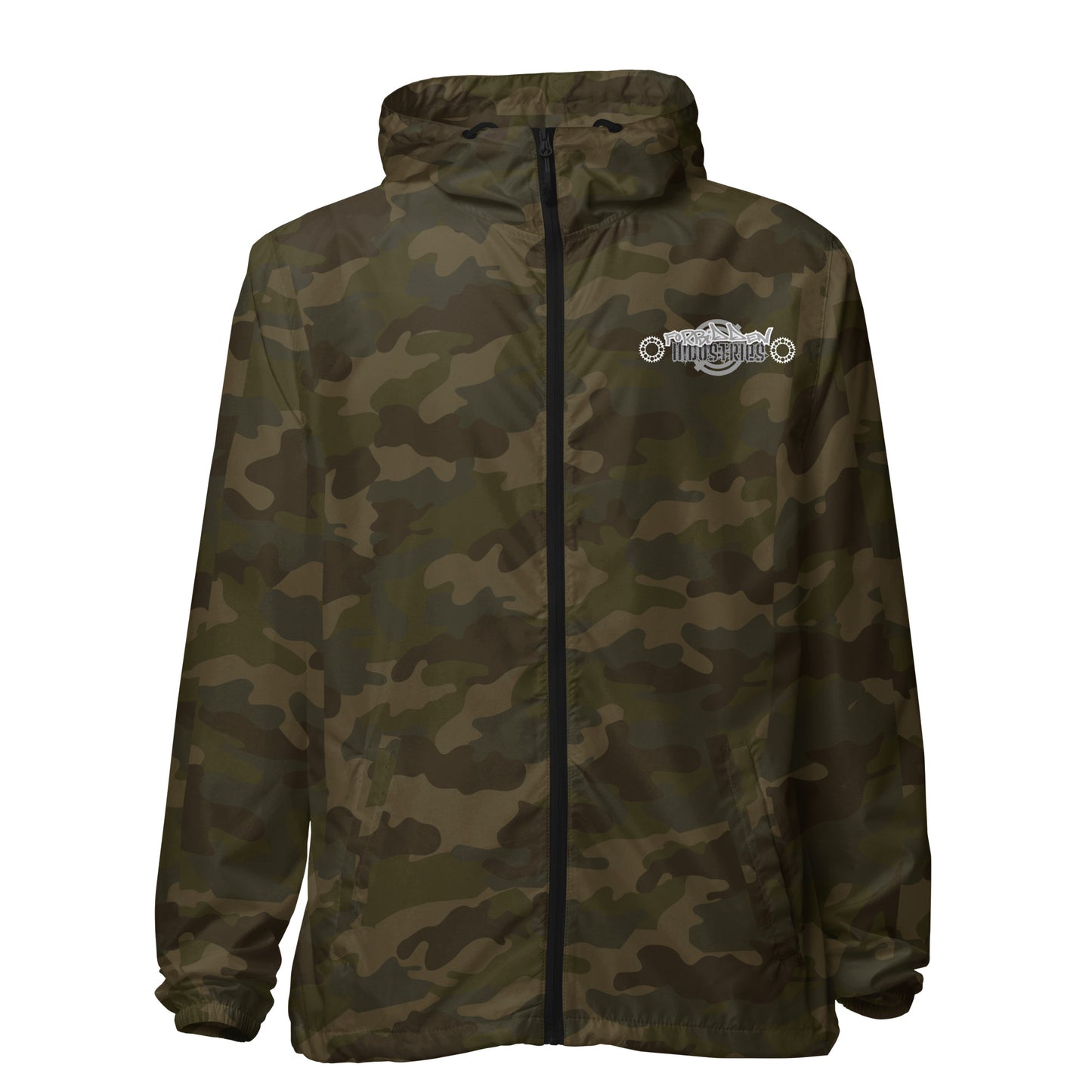 Streets for life Unisex lightweight zip up windbreaker