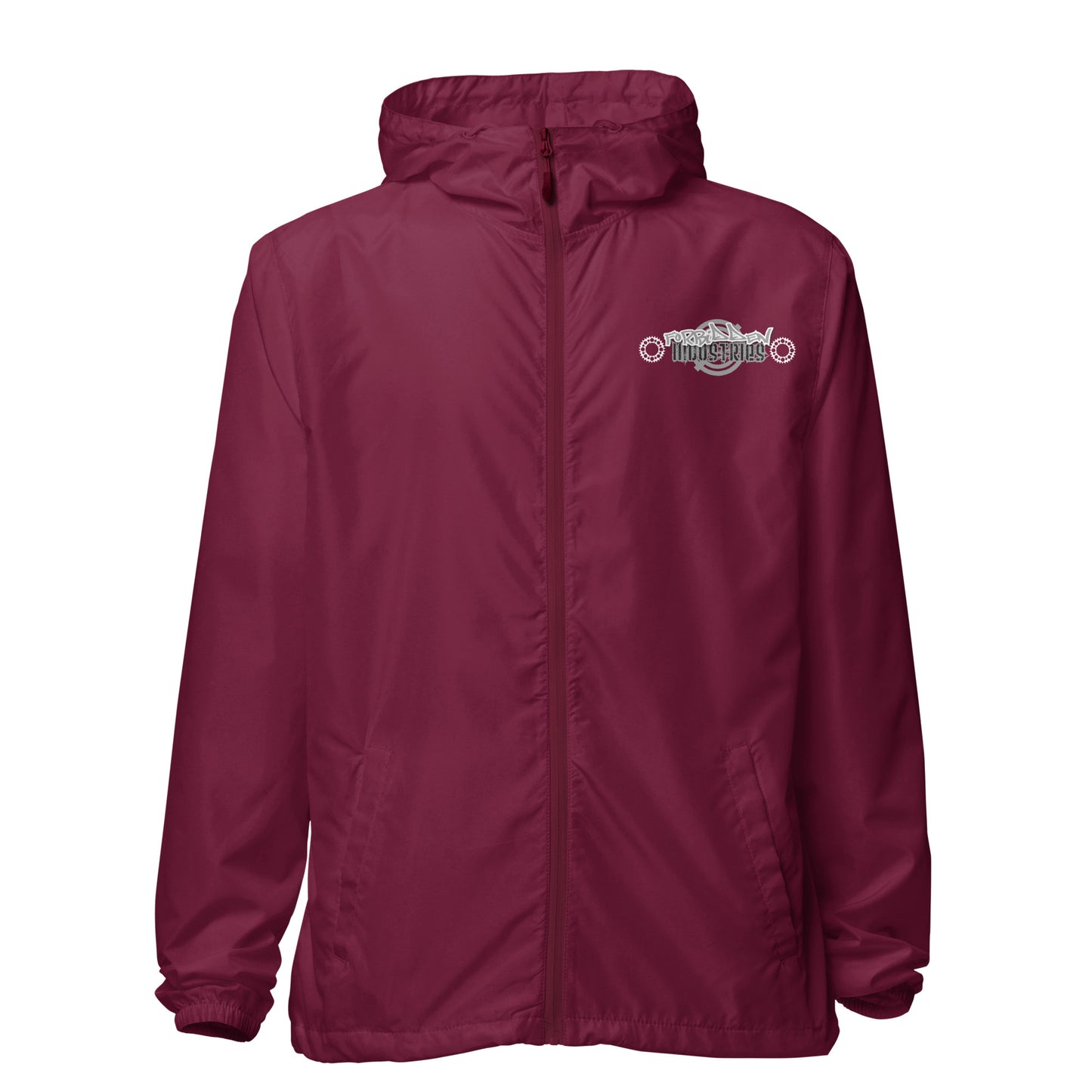 Streets for life Unisex lightweight zip up windbreaker