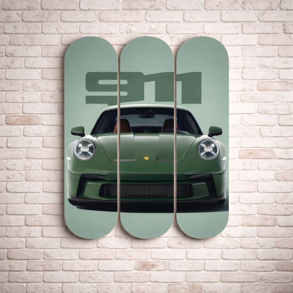 Wall skate decks