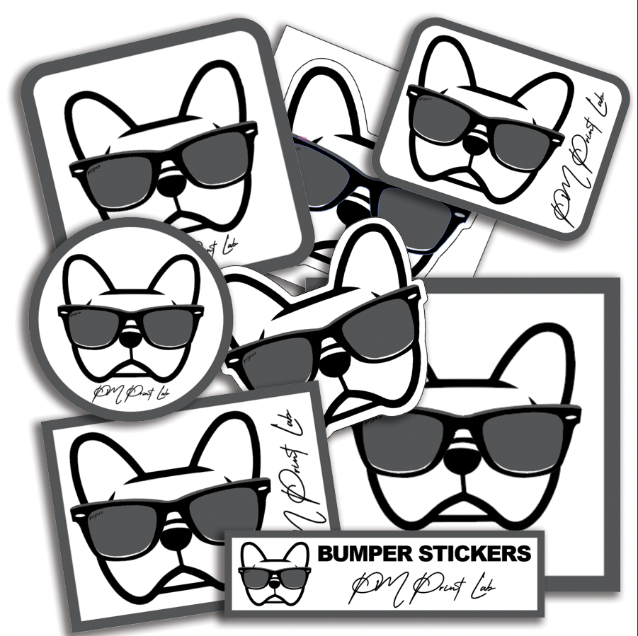 CREATE YOUR OWN STICKERS – P.M. Print Lab