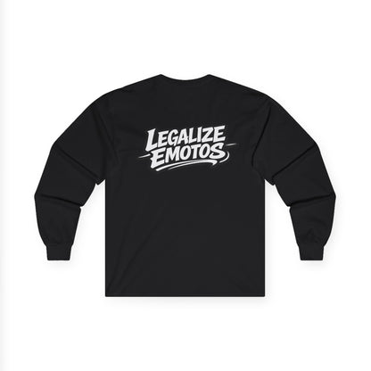 Legalize Emotos Long Sleeve Tee | By EX Racing | For eMoto Riders
