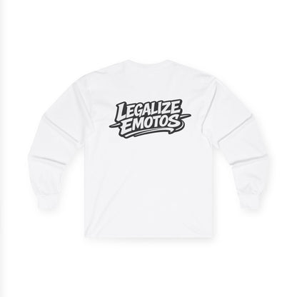 Legalize Emotos Long Sleeve Tee | By EX Racing | For eMoto Riders