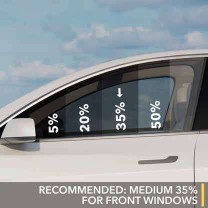 Nano Ceramic Window Tint | By TWRAPS | For Tesla Model 3 2017–2023