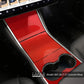 3M Gloss Dragon Fire Red | Tesla Center Console Wrap Kit | Model 3 ’17-20