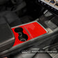 3M Gloss Hot Rod Red | Tesla Center Console Wrap Kit | Model 3 '21-24