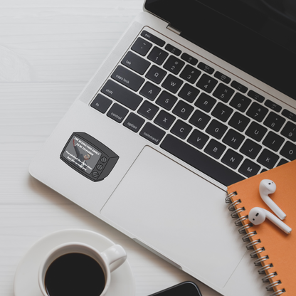 The Revolution About to Be Televised - Elon Musk Salute | 3" x 2.5" | Political Sticker | Vinyl Sticker | Water Resistant | Anti Trump | Meme Sticker | Kendrick