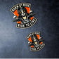 "BORN TO RIDE" Sticker