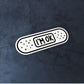 "I'M OK" Sticker