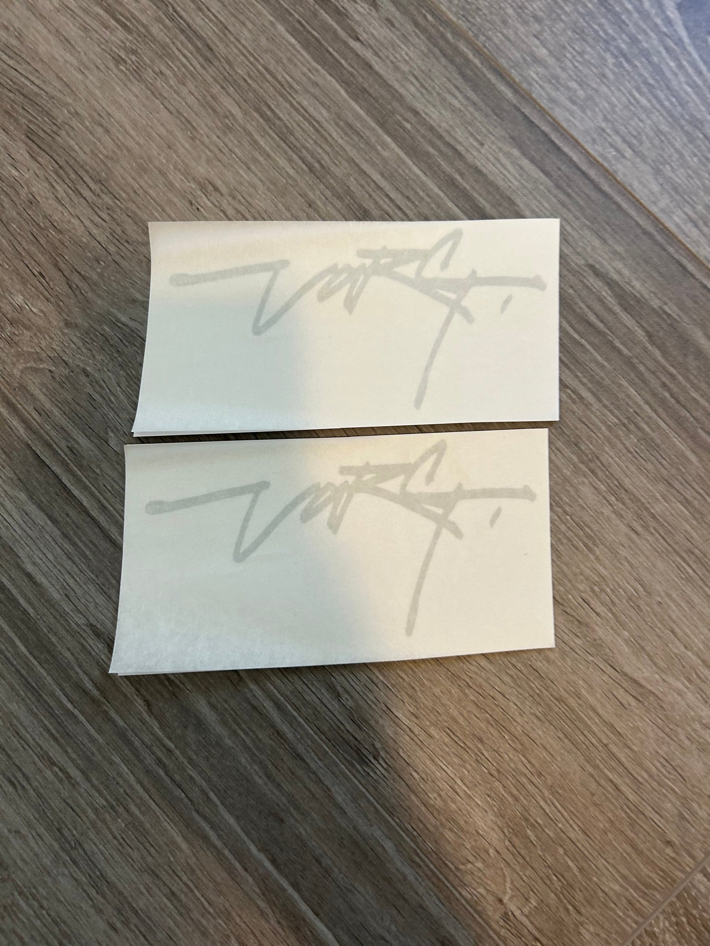 2 Pack Holographic Stark Stickers