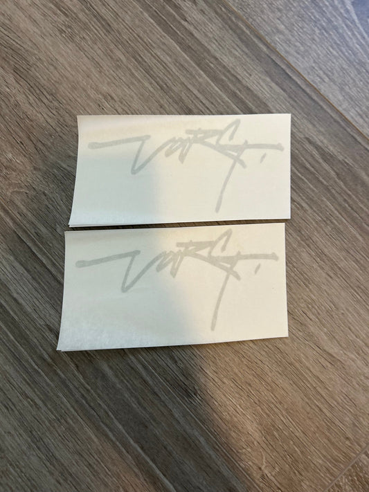 2 Pack Holographic Stark Stickers