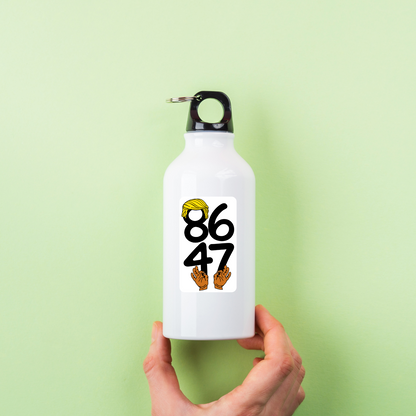 86 47 Sticker | Anti Trump Political Sticker | Satirical Vinyl Decal | Water-Resistant | Protest Art | Funny Activism Sticker