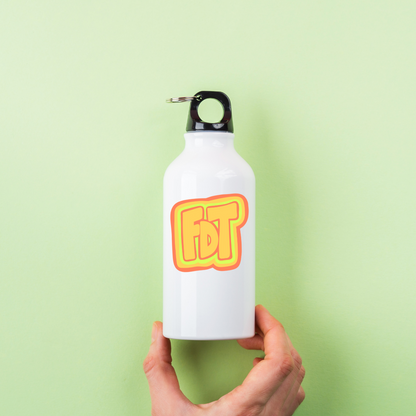 FDT Sticker Yellow Version | Anti-Trump Sticker | Retro Sticker | Political Vinyl Decal | Water-Resistant | Activism Sticker