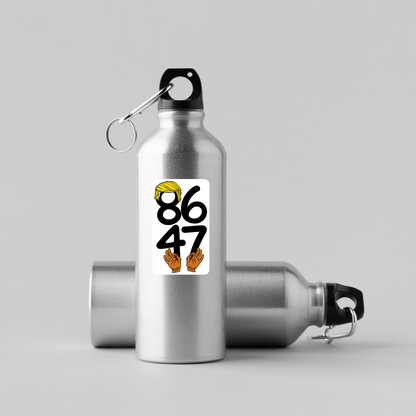 86 47 Sticker | Anti Trump Political Sticker | Satirical Vinyl Decal | Water-Resistant | Protest Art | Funny Activism Sticker
