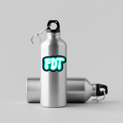 FDT Sticker Teal Version | 3" x 2" | Anti-Trump Sticker | Political Vinyl Decal | Water-Resistant | Activism Sticker