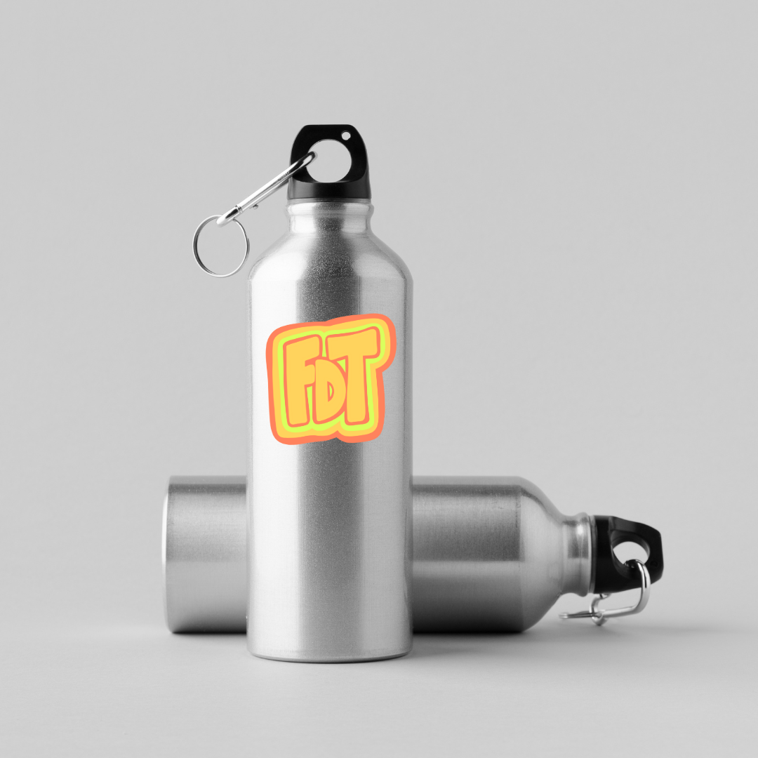 FDT Sticker Yellow Version | Anti-Trump Sticker | Retro Sticker | Political Vinyl Decal | Water-Resistant | Activism Sticker