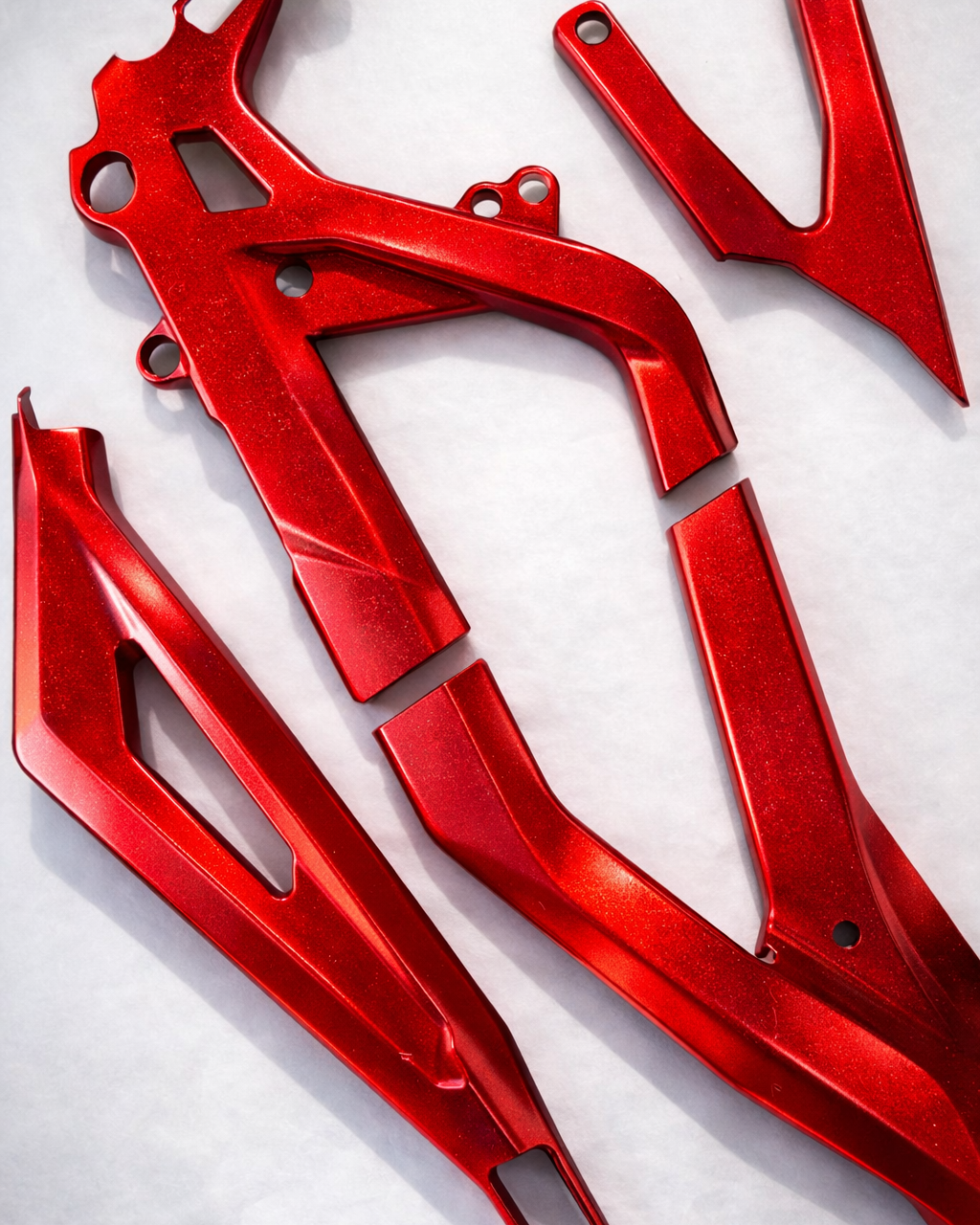 Surron LBX Frame Guards | by 716wrapz | for Surron Light Bee X