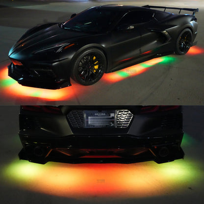 Flow Series LED Underglow Lighting Kit 3.0 | By RGB Halo Kits | For Cars, Trucks, SUVs and Off-Road Builds