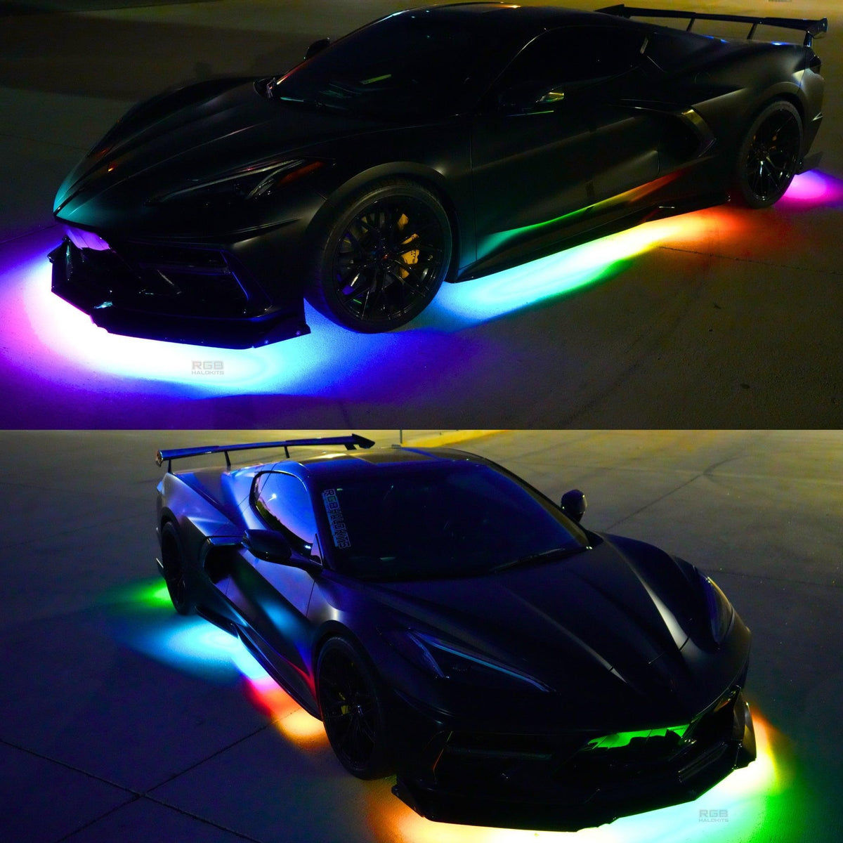 Flow Series LED Underglow Lighting Kit 3.0 | By RGB Halo Kits | For Cars, Trucks, SUVs and Off-Road Builds