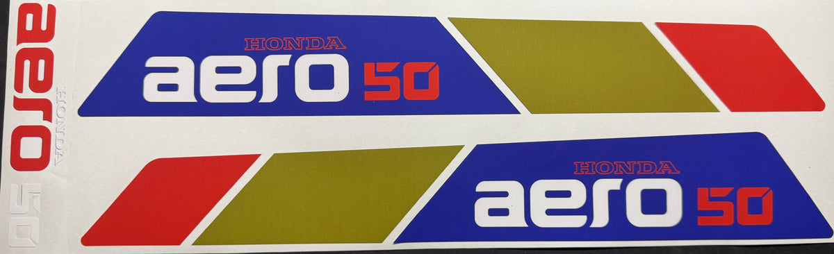 Honda Aero factory decals