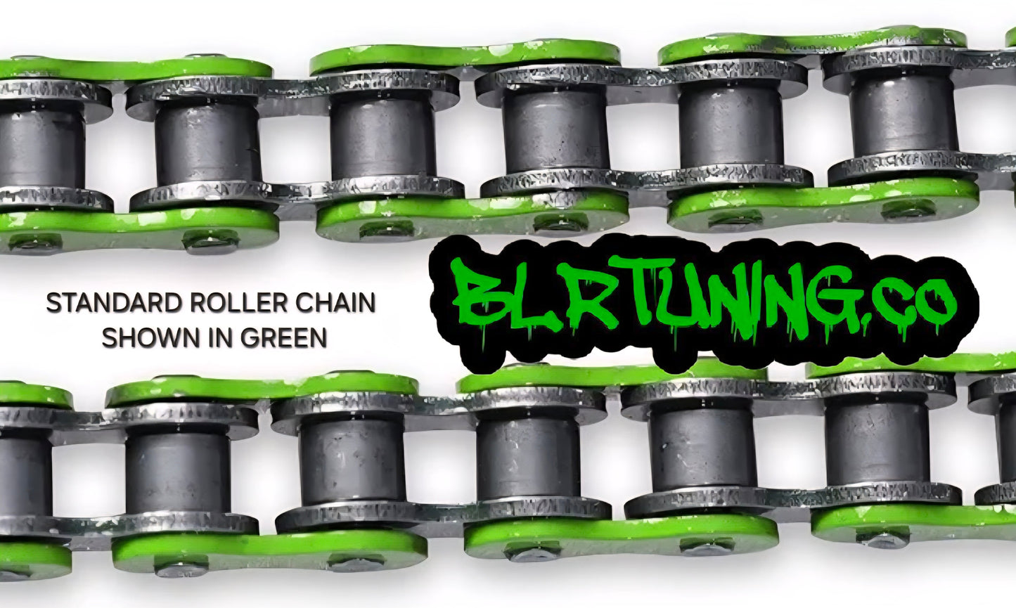 420 colored Motorcycle Chain | Standard Roller Drive Chain | By BLR Tuning | For Small Motorcycles, Electric Dirt Bikes, ATVs, and Dirt Bikes