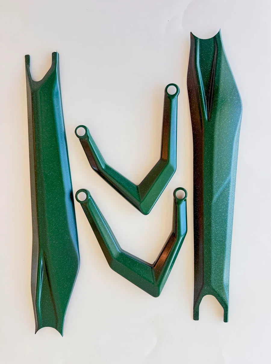 Professionally Painted Frame Guards | by MXBolts | for Surron Ultra Bee