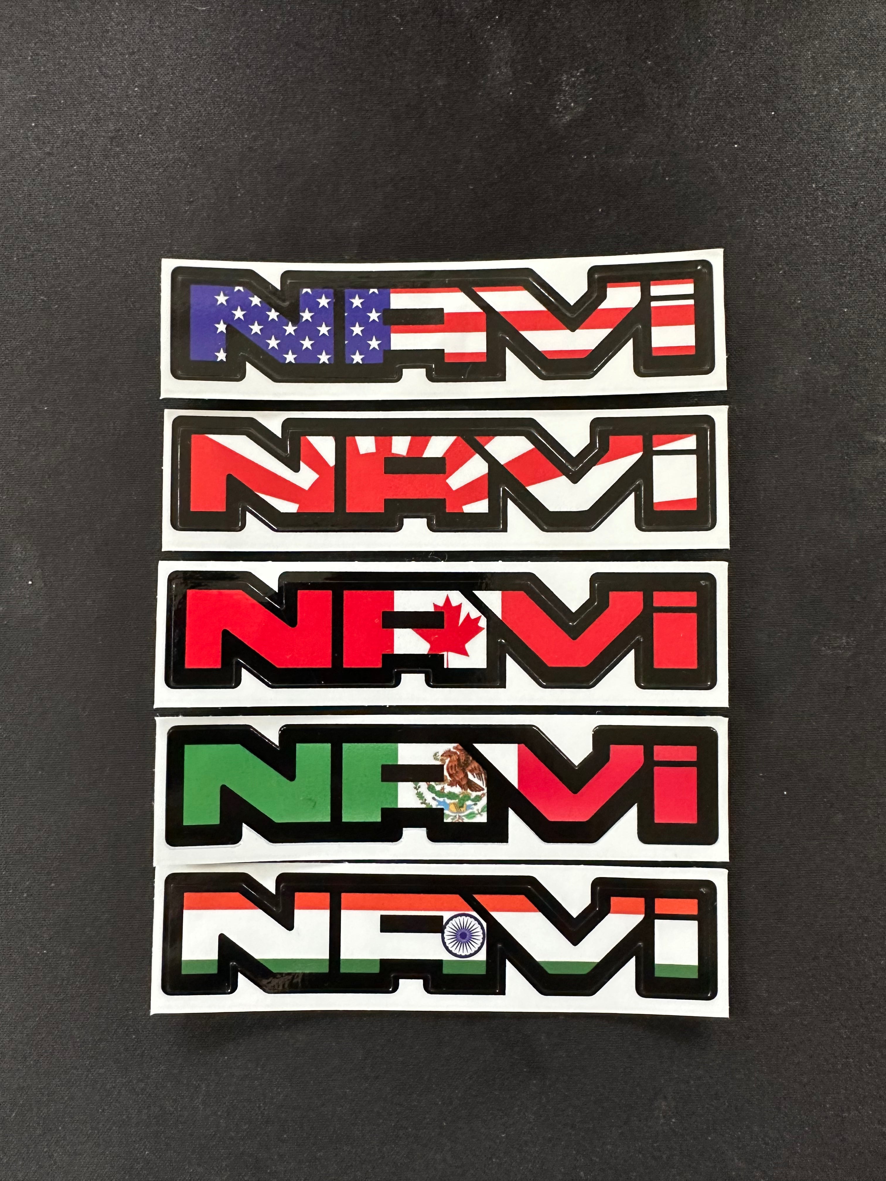 Navii Sticker Honda Navi Replacement Side Stickers – P.M. Print Lab