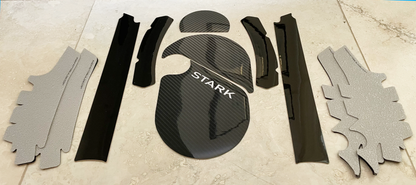 Frame & Motor Guards Full Frame Guard Kit (11 Pieces) | By PGD Motobuilds | For Stark Future Varg Electric Dirt Bikes