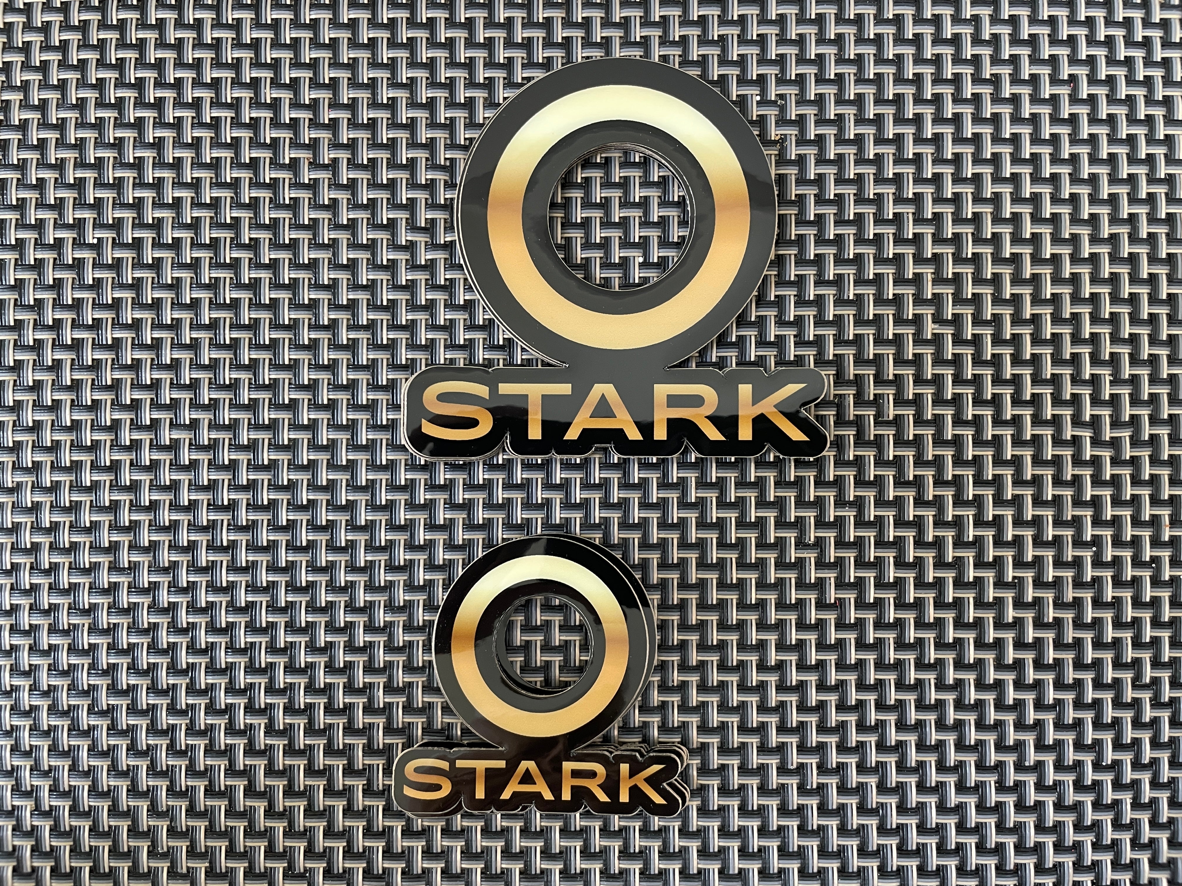 Stark Varg Gold Logos – P.M. Print Lab