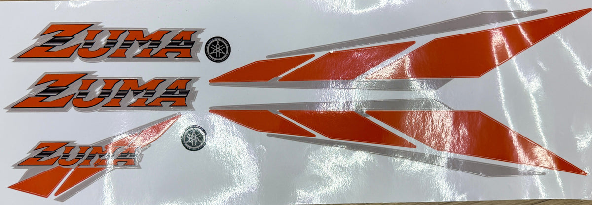 2001 Yamaha Zuma Factory Color Decal with rear Graphic | For Yamaha Zuma, Riva, Prebug and BWS