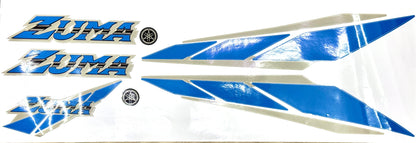 2001 Yamaha Zuma Factory Color Decal with rear Graphic | For Yamaha Zuma, Riva, Prebug and BWS