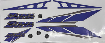 2001 Yamaha Zuma Factory Color Decal with rear Graphic | For Yamaha Zuma, Riva, Prebug and BWS