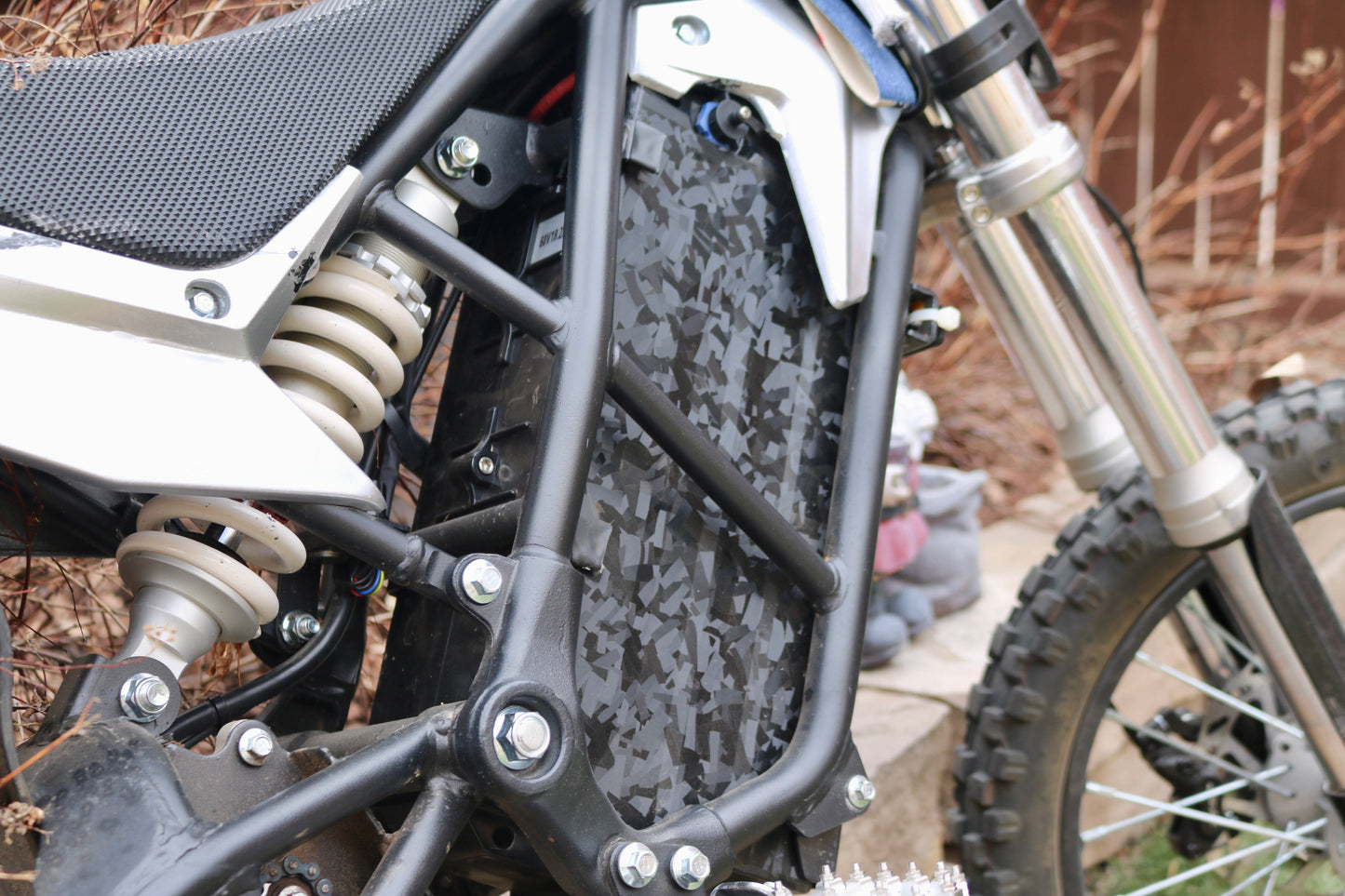 Forged Carbon Ebox battery wrap