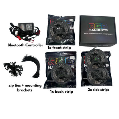 LED Underglow Lighting Kit 3.0 | By RGB Halo Kits | For Cars, Trucks, SUVs and Off-Road Vehicles