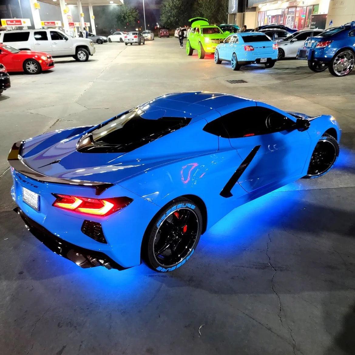 Flow Series Aluminum Multicolor Underglow Kit | By RGB Halo Kits | For Cars, Trucks, SUVs and More